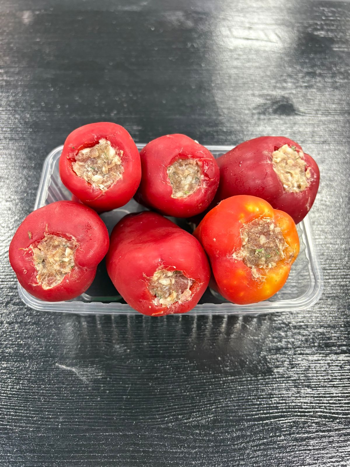 Перец фаршированный с говядиной