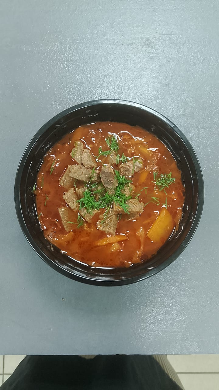 Борщ с говядиной